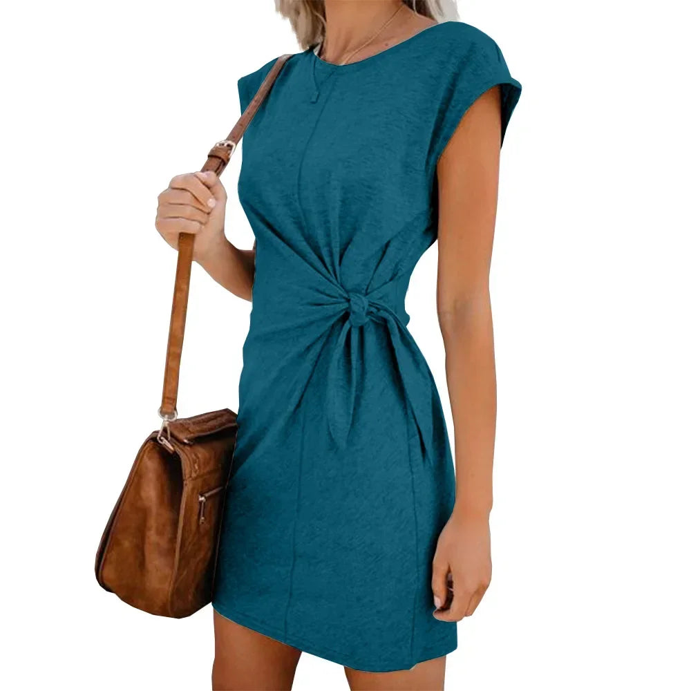 Robe d'Allaitement Enceinte, Pyjama à Manches Courtes