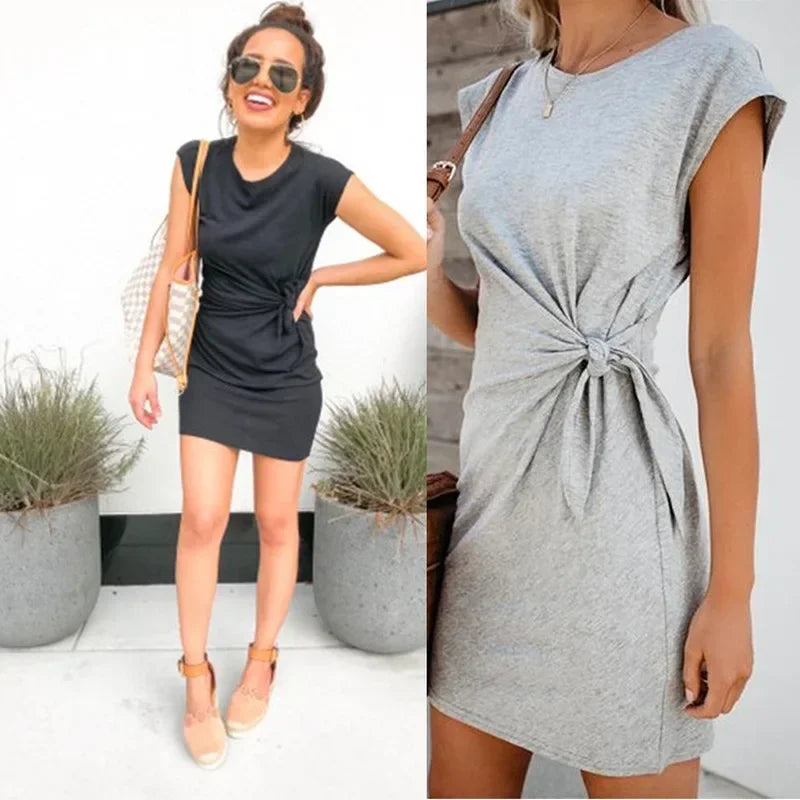 Robe d'Allaitement Enceinte, Pyjama à Manches Courtes