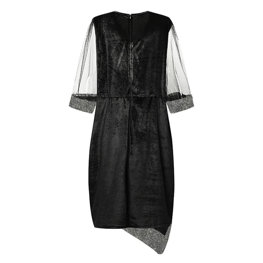 Robe vintage surdimensionnée élégantes