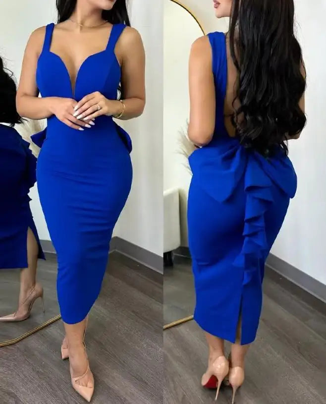 Robe Élégante dos nu