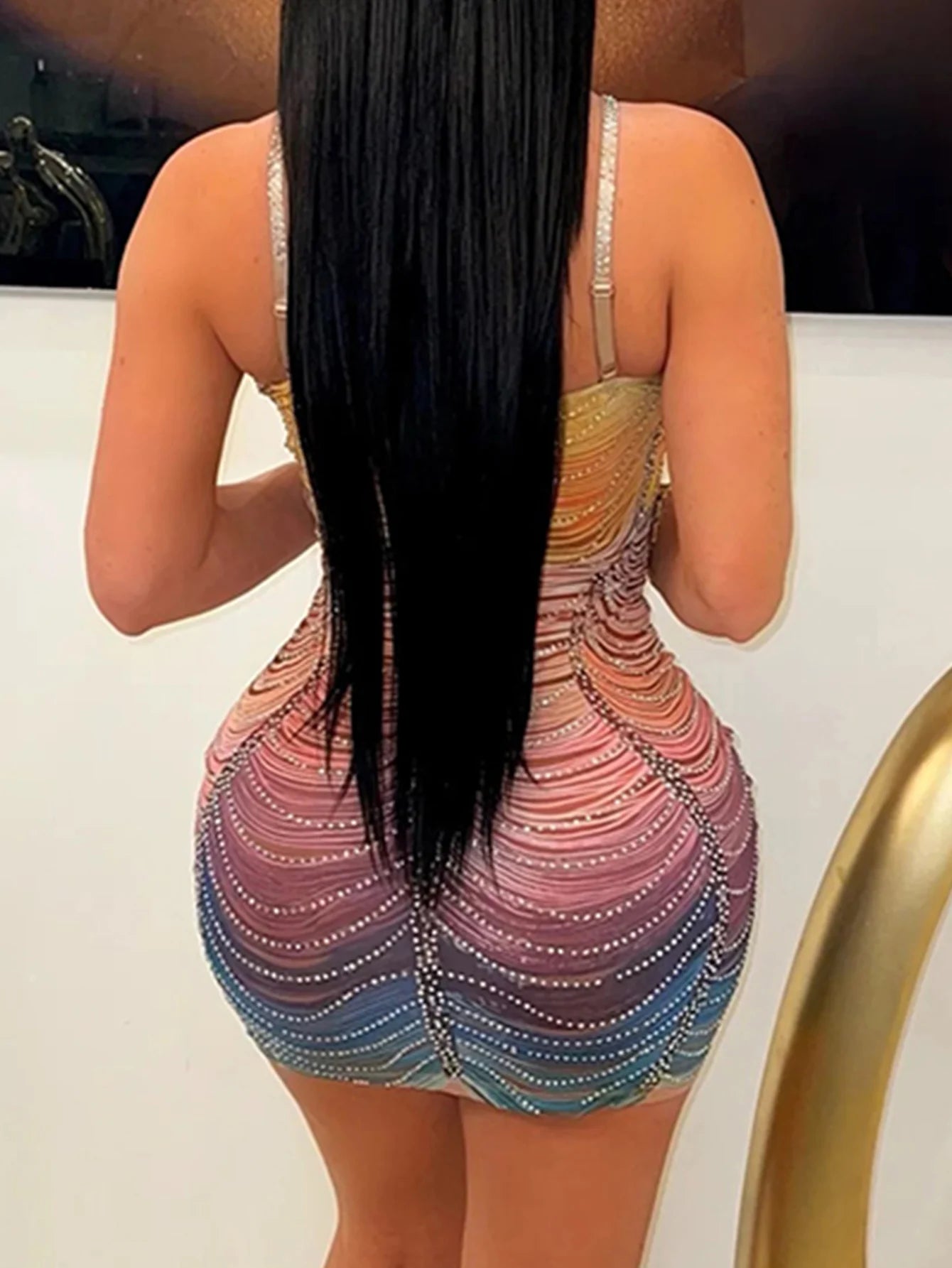 Robe Moulante De LUXE Dos Nu