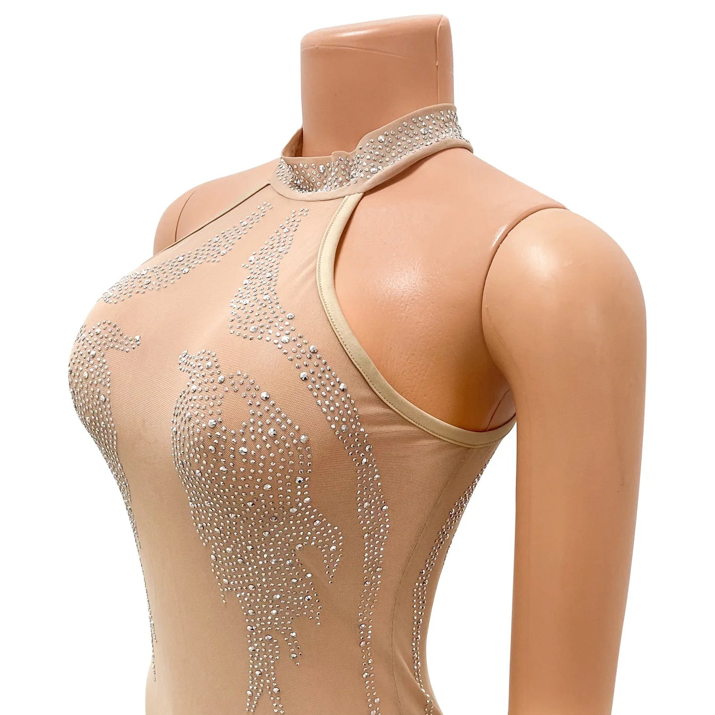 Robe Mini Voir À Travers Tenues Luxe