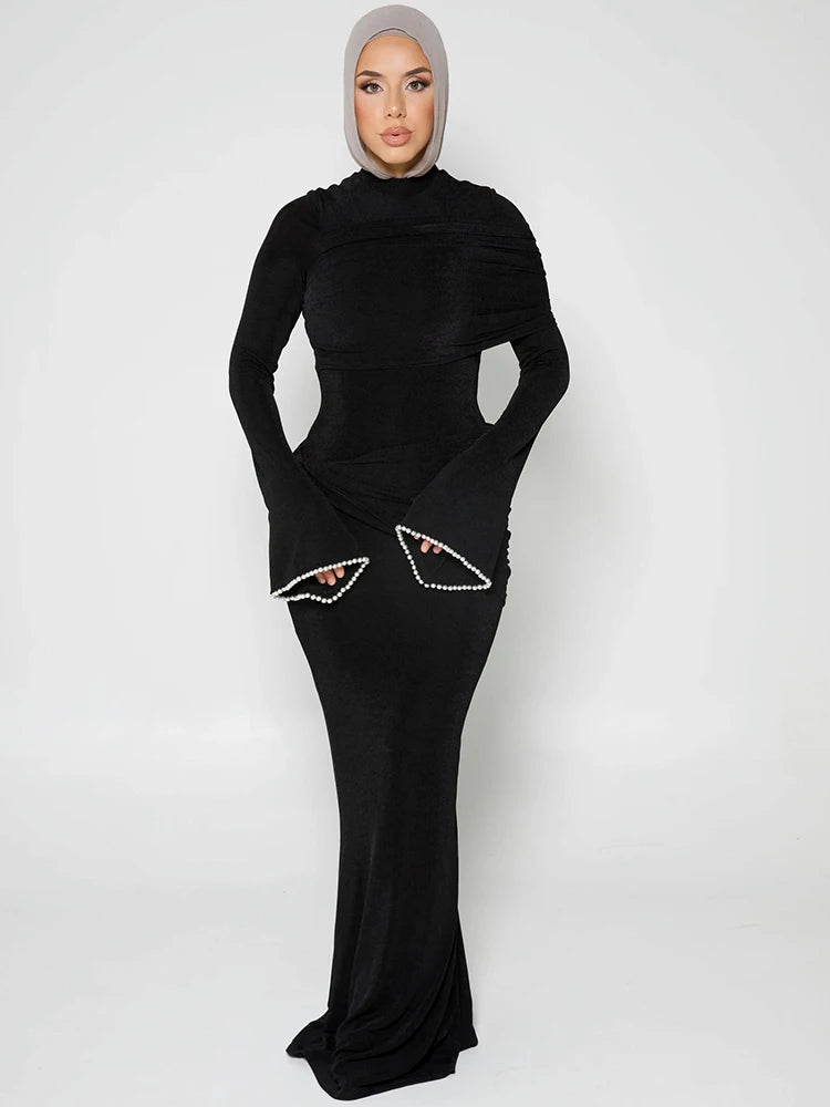 Robe Longue à Maille