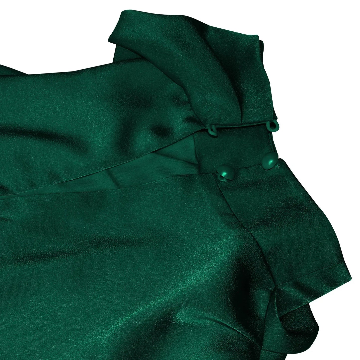 Robe Longue en Satin Luxe