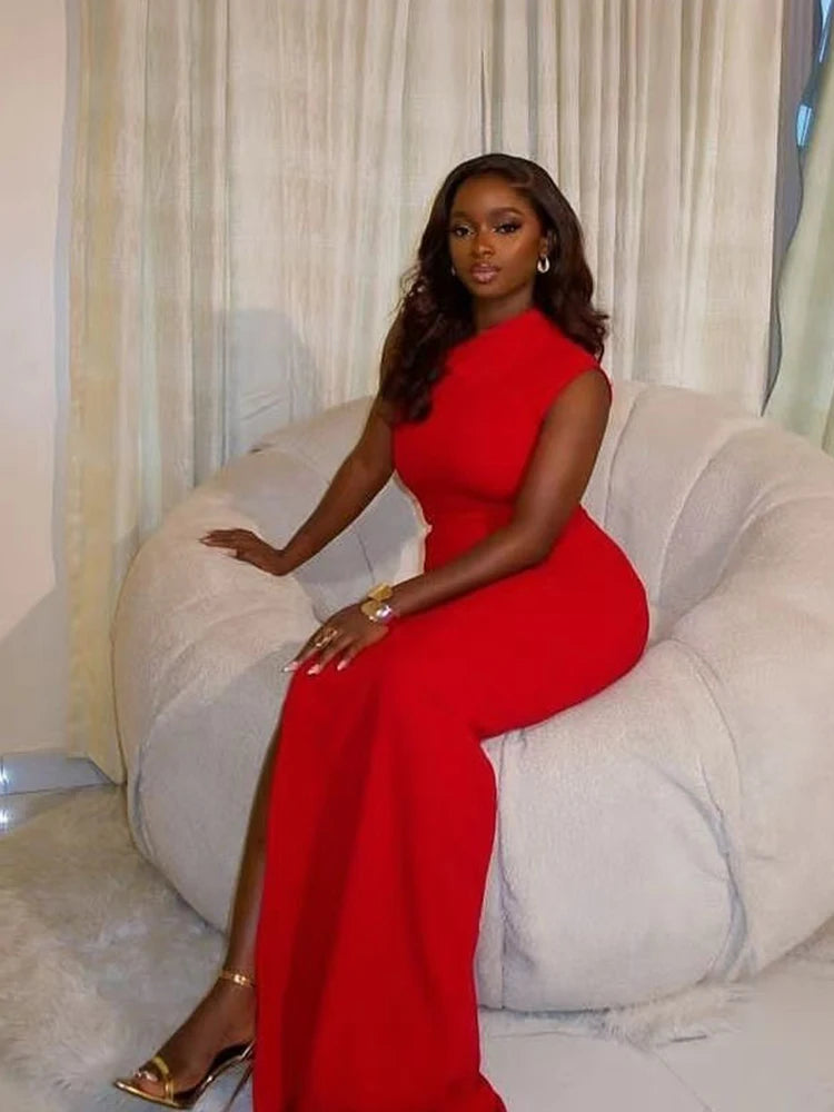 Robe de Soirée Asymétrique