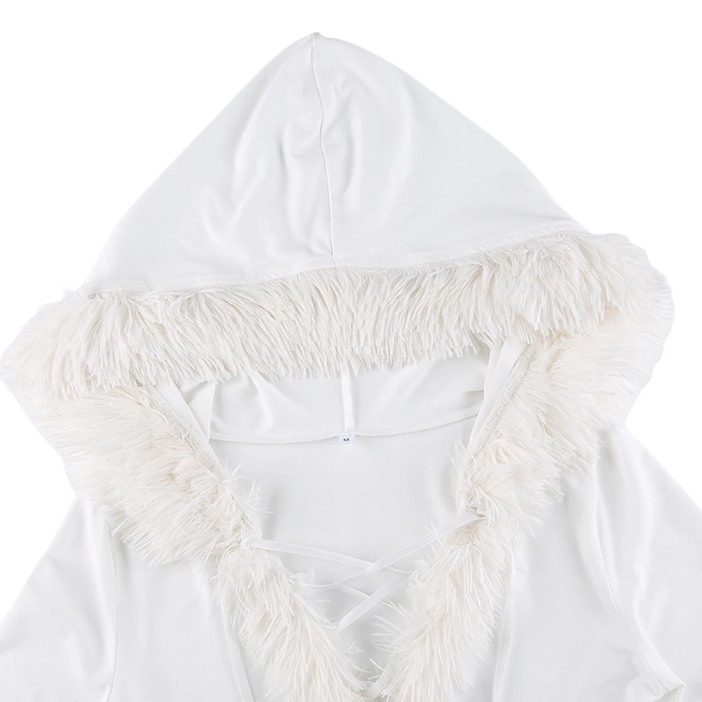 Robe sexy mini avec capuche