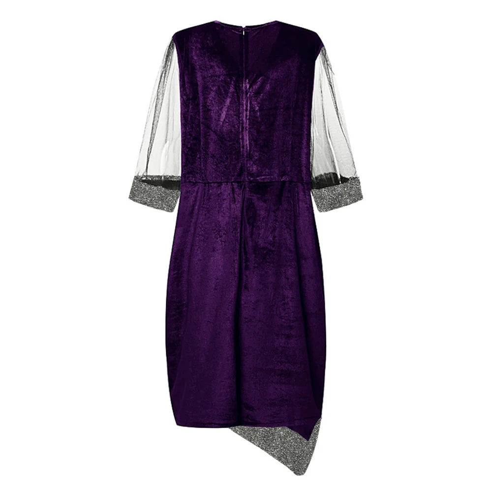 Robe vintage surdimensionnée élégantes