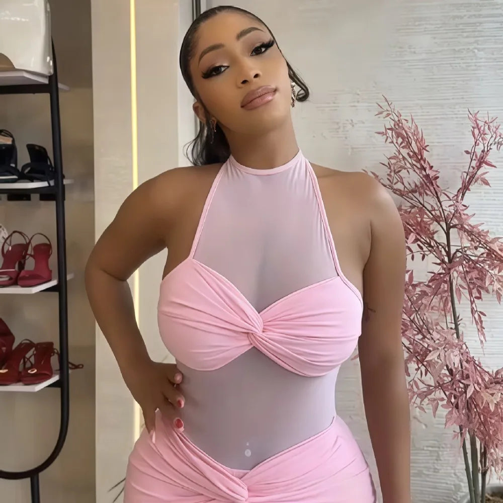 Mini Robe Dos Nu Sexy – Sans Manches, Moulante & Tendance Soirée 2025