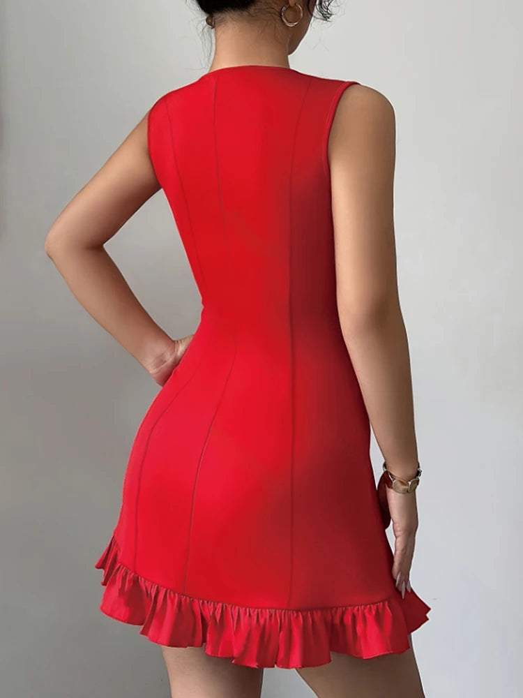 Mini Robe à Nœud Papillon